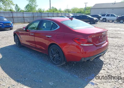 2019 Genesis G70 3.3T Advanced из США, поврежденный, VIN KMTG34LE0KU039981